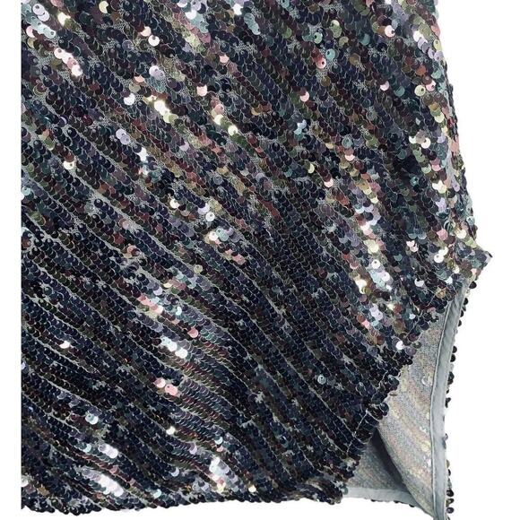 For Love and Lemons Showtime Sequin Mini Dress Womens Small Multicolor NWT $255 - Picture 8 of 13